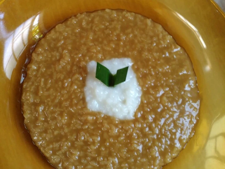 Cara Mudah Membikin Resep Bubur merah putih dari nasi 😁 yang Lezat Anti Ribet, Lezat
