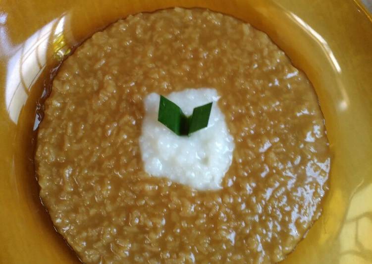 Resep Bubur merah putih dari nasi 😁 oleh ellnarendrani - Cookpad