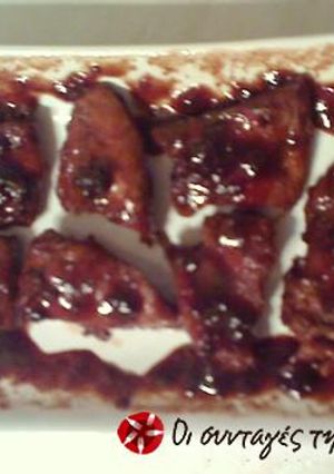 Φωτογραφία της συνταγής Πρωτότυπο gourmet κοτόπουλο με μαρμελάδα βατόμουρο