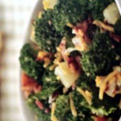 A picture of Hawaiian Broccoli Salad.