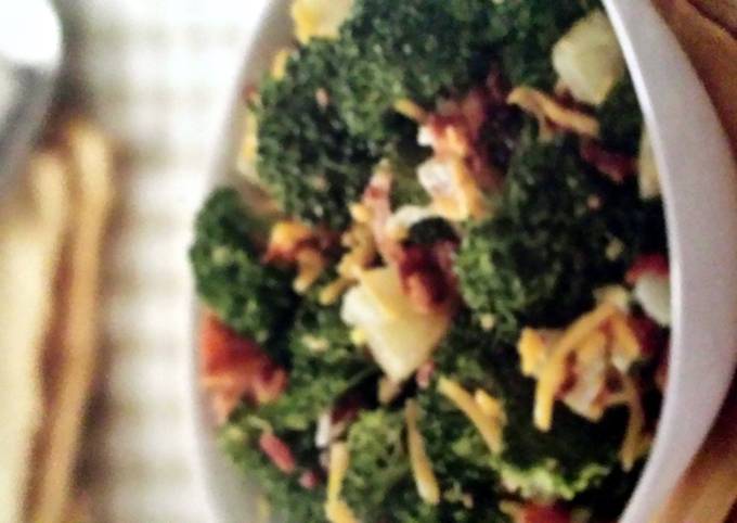 Steps to Make Delicious Hawaiian Broccoli Salad