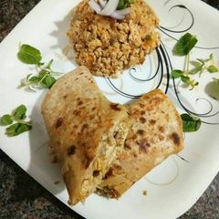 A picture of Egg bhurji.