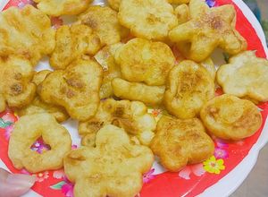 Hình của món Bánh Khoai Lang Chiên Bột.