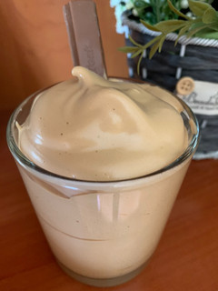 Una foto de Mousse de café con Thermomix
