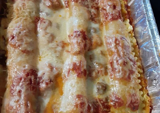 Steps to Prepare Creative Super Flavorful Lasagna for List of Food