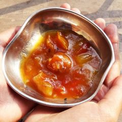 A picture of Tomato dates chutney.