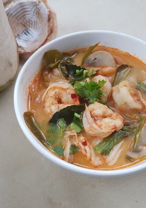 รูปของ ต้มยำกุ้งมะพร้าวอ่อน
