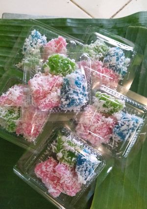 Foto resep Singkong pelangi