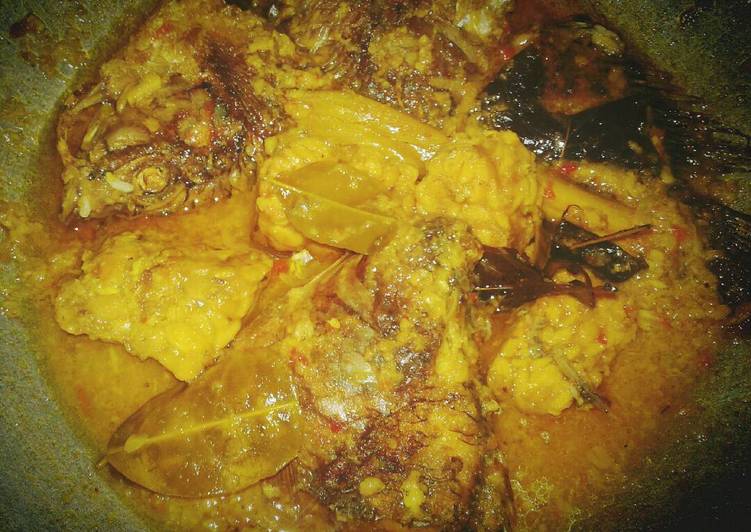 Resep Kari mujair tempe non santan 😋 yang Enak