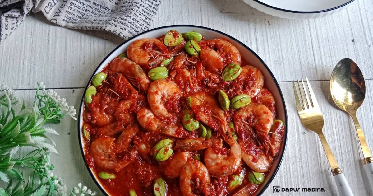 Resep Sambal Udang Pete Dijamin Nikmat dan Mudah