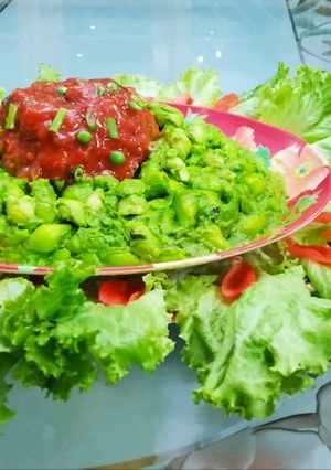 Sweet n sour Cauliflower roast with Pasta in Spinach sauce রেসিপির প্রধান ছবি