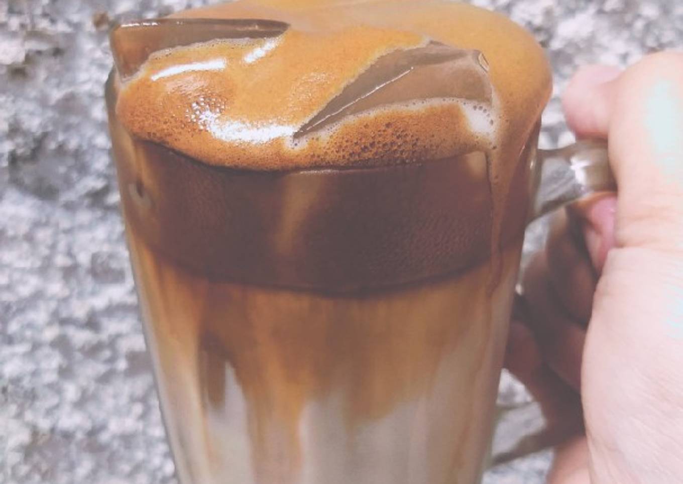 Dalgona coffee