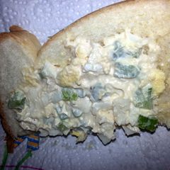 A picture of Moms Famous Egg Salad.