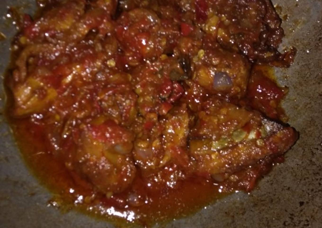 Langkah Mudah untuk Menyiapkan Sambal ikan asap/ panggang, Lezat Sekali