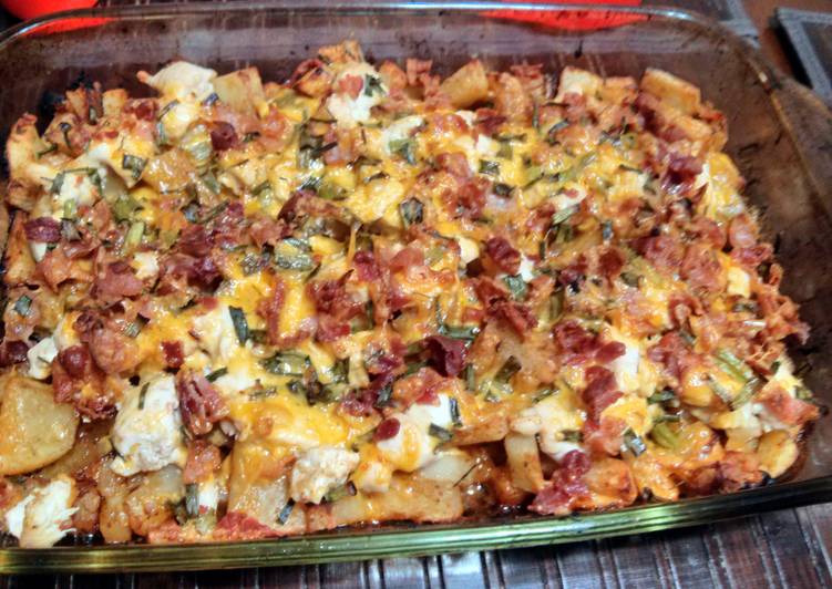 Easiest Way to Make Speedy Loaded chicken casserole