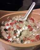 Mediterranean orzo salad