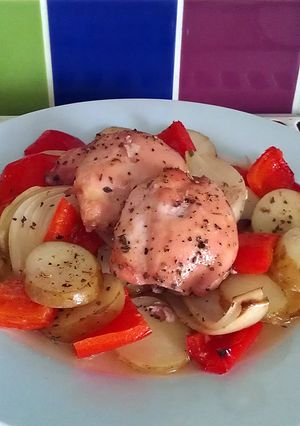 A picture of Vickys Rustic French-Style Chicken, GF DF EF SF NF.