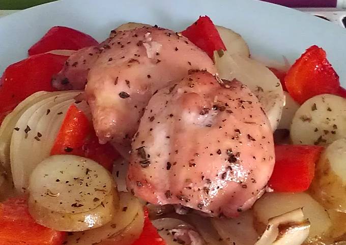 Vickys Rustic French-Style Chicken, GF DF EF SF NF