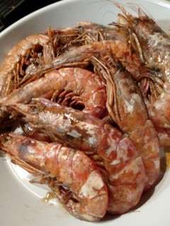 Una foto de Gambones al horno