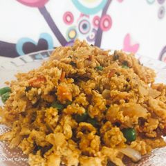 A picture of Egg bhurji.