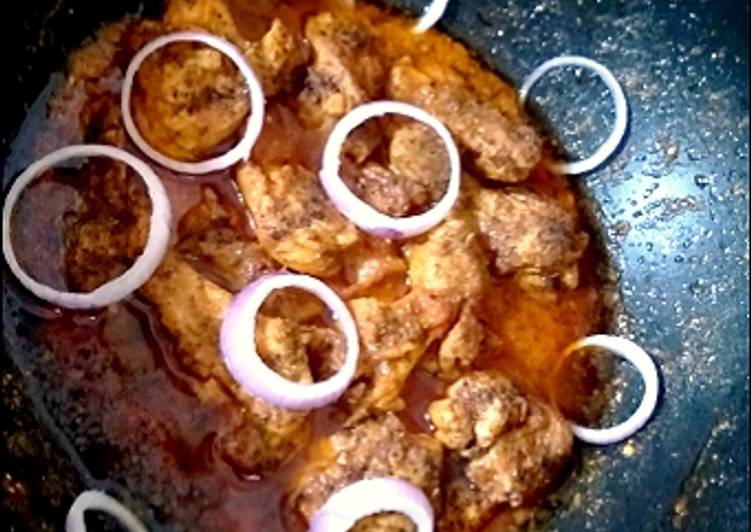 Chicken masala karahi