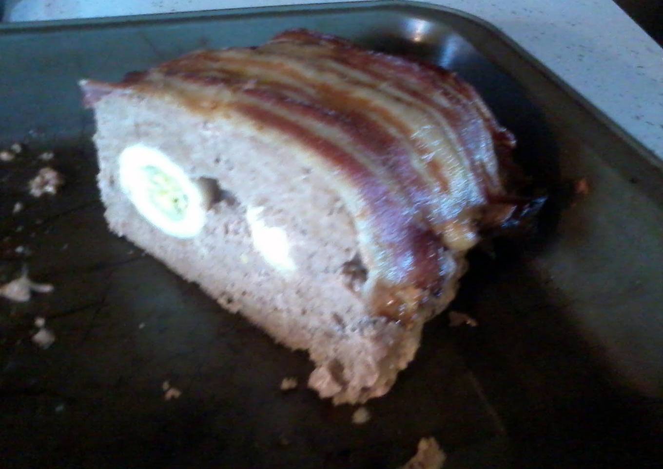 Bacon Wrapped Meat Noodles