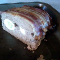 Bacon Wrapped Meatloaf A picture of Bacon Wrapped Meatloaf.
