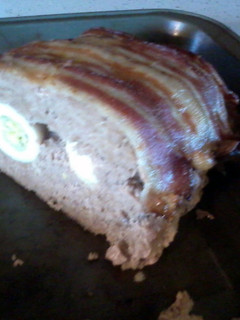 A picture of Bacon Wrapped Meatloaf.