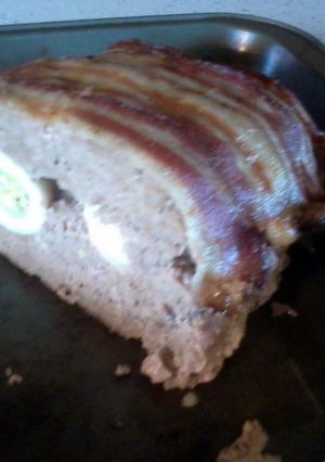 A picture of Bacon Wrapped Meatloaf.