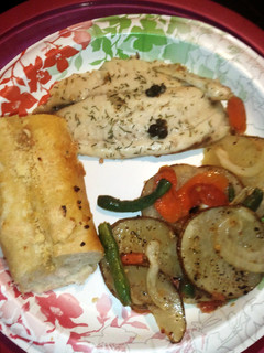 A picture of Lemon Dill Tilapia with Capers.