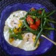 Huevos Estrellados con Ejotes