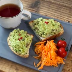 A picture of Avocado toast.