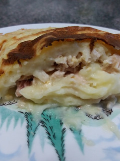 Una foto de Pastel de patatas con pollo