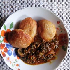 Masa special da miyar taushe A picture of Masa special da miyar taushe.