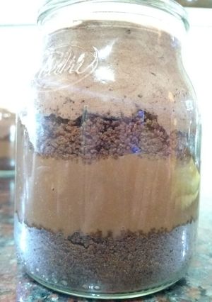 Una foto de Postre de Nutella y mousse de chocolate
