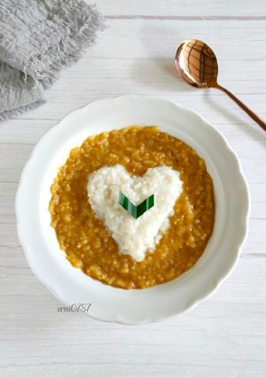 Foto resep Bubur Merah Putih (pakai nasi sisa kemarin)