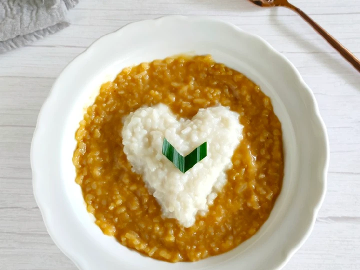 Langkah Mudah untuk Membikin Resep Bubur Merah Putih (pakai nasi sisa kemarin) yang Sempurna Anti Ribet, Sempurna