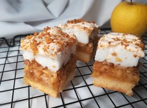 Habos almás pite gluténmentesen recept fotója