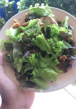 Foto resep Chicken strips salad