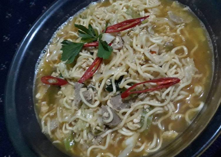 Bagaimana Membuat Mie tektek home made, Lezat Sekali