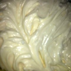 A picture of Sugar free cream cheese icing.