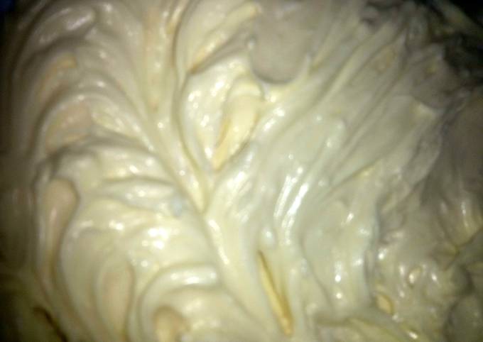 How to Prepare Homemade Sugar free cream cheese icing