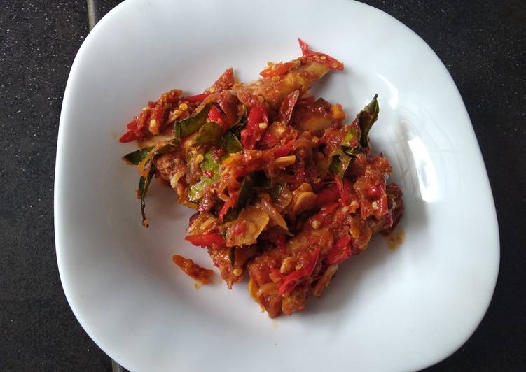 Bagaimana Membuat Sambal tulang jambal, Menggugah Selera