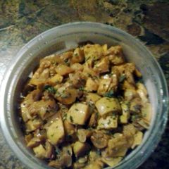 A picture of Sauteed yellow squash.