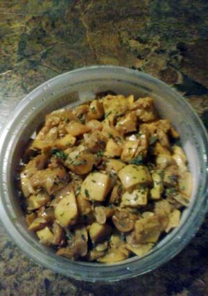 A picture of Sauteed yellow squash.