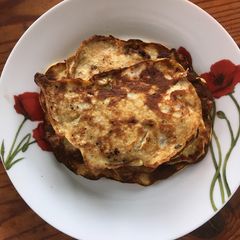 A picture of Banana pancakes (banánové lievance).