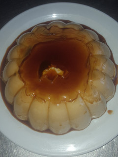 Una foto de Flan de café y baileys