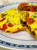 Frittata colorata