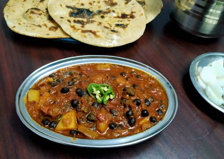 Easiest Way to Make Homemade Chana aalu masala