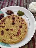 Chana dal parantha